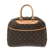 Louis Vuitton Vintage Pre-owned Canvas louis-vuitton-vskor Brown, Dam