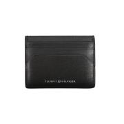 Tommy Hilfiger Svart Läder Plånbok | To-32181 Black, Herr