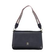 Tommy Hilfiger Blå Polyeten Handväska | To-32186 Blue, Dam