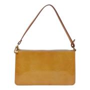 Louis Vuitton Vintage Pre-owned Laeder louis-vuitton-vskor Beige, Dam