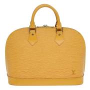 Louis Vuitton Vintage Pre-owned Laeder louis-vuitton-vskor Yellow, Dam