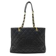 Chanel Vintage Pre-owned Laeder chanel-vskor Black, Dam