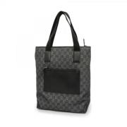 Gucci Vintage Pre-owned Canvas gucci-vskor Black, Dam