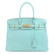 Hermès Vintage Pre-owned Laeder handvskor Blue, Dam