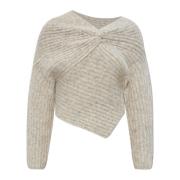 Cult Gaia Lea Sweater Gray, Dam