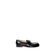 Proenza Schouler Klassisk Läder Loafer Sko Black, Dam