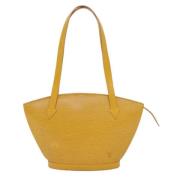 Louis Vuitton Vintage Pre-owned Laeder louis-vuitton-vskor Yellow, Dam