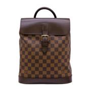 Louis Vuitton Vintage Pre-owned Canvas louis-vuitton-vskor Brown, Dam