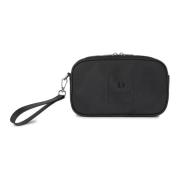 Boggi Milano Clutch i tekniskt tyg Black, Herr