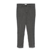 Liu Jo Herringbone Pinstripe Byxor Gray, Dam