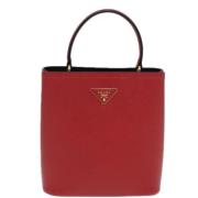 Prada Vintage Pre-owned Laeder prada-vskor Red, Dam