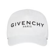 Givenchy Logo Hat White, Herr