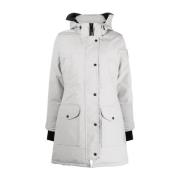 Canada Goose Trillium Huva Parkas i Beige Beige, Dam