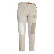 White Sand Sand Stiliga Byxor Aw24 Beige, Herr