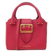 Burberry Vintage Pre-owned Laeder handvskor Pink, Dam