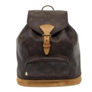 Louis Vuitton Vintage Pre-owned Canvas louis-vuitton-vskor Brown, Dam