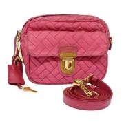 Prada Vintage Pre-owned Nylon prada-vskor Pink, Dam