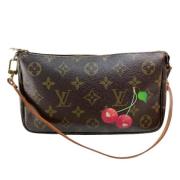 Louis Vuitton Vintage Pre-owned Canvas louis-vuitton-vskor Brown, Dam