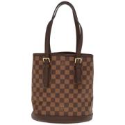 Louis Vuitton Vintage Pre-owned Canvas louis-vuitton-vskor Brown, Dam