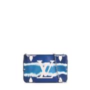 Louis Vuitton Vintage Pre-owned Canvas louis-vuitton-vskor Blue, Dam