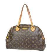 Louis Vuitton Vintage Pre-owned Canvas louis-vuitton-vskor Brown, Dam