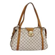 Louis Vuitton Vintage Pre-owned Canvas louis-vuitton-vskor White, Dam