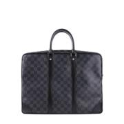 Louis Vuitton Vintage Pre-owned Laeder louis-vuitton-vskor Black, Herr