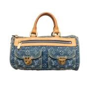 Louis Vuitton Vintage Pre-owned Laeder louis-vuitton-vskor Blue, Dam