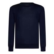 Brioni Sweatshirts Blue, Herr