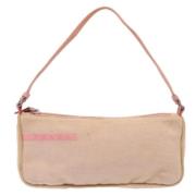 Prada Vintage Pre-owned Canvas kuvertvskor Pink, Dam