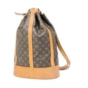 Louis Vuitton Vintage Pre-owned Canvas louis-vuitton-vskor Brown, Dam