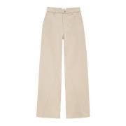 Anine Bing Stiliga Briley Byxor Beige, Dam