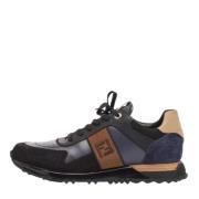 Fendi Vintage Pre-owned Laeder sneakers Multicolor, Herr