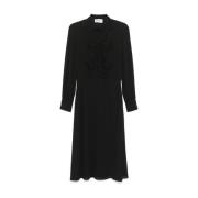 Ermanno Scervino Elegant Svart Klänning Black, Dam