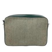 Prada Vintage Pre-owned Canvas prada-vskor Green, Dam