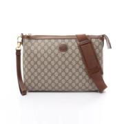 Gucci Vintage Pre-owned Laeder gucci-vskor Beige, Dam