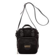 Gucci Vintage Pre-owned Canvas axelremsvskor Black, Dam