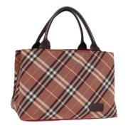 Burberry Vintage Pre-owned Nylon handvskor Brown, Dam