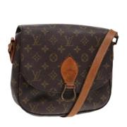 Louis Vuitton Vintage Pre-owned Canvas louis-vuitton-vskor Brown, Dam