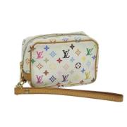 Louis Vuitton Vintage Pre-owned Canvas louis-vuitton-vskor White, Dam