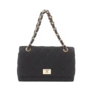 Chanel Vintage Pre-owned Canvas chanel-vskor Black, Dam