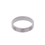 Cartier Vintage Pre-owned Vitt guld ringar Gray, Dam