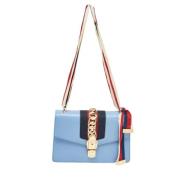 Gucci Vintage Pre-owned Laeder gucci-vskor Blue, Dam