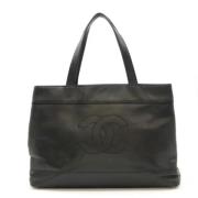 Chanel Vintage Pre-owned Laeder chanel-vskor Black, Dam