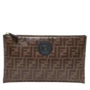 Fendi Vintage Pre-owned Canvas fendi-vskor Brown, Dam