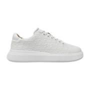 Calvin Klein Snörskor Cupsole Mono Stil White, Dam