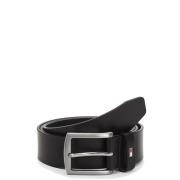 Tommy Hilfiger Stilfull Denton Bälte Black, Herr