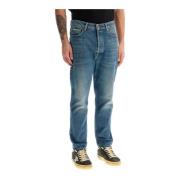 Golden Goose Distressed Slim Fit Happy Jeans Blue, Herr