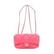 Chanel Vintage Pre-owned Laeder chanel-vskor Pink, Dam