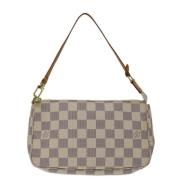 Louis Vuitton Vintage Pre-owned Canvas louis-vuitton-vskor White, Dam